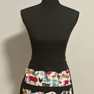 Stylish Black and Multicolor Women's Skirt